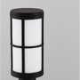 Sloupková - NV 9002860 Venkovní sloupkové svítidlo STONE černý hliník a akryl E27 1x12W 220-240V IP54 bez žárovky - NOVA LUCE - foto 5