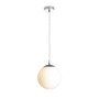 Kónická - RED R13746 LUNA 25 závěsná opálové sklo/chrom 230V LED E27 15W - RED - DESIGN RENDL - foto 5