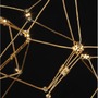 Podélná - NV 9186807 Závěsné svítidlo NEBULA zlatý kov LED 33.6W 230V 3000K IP20 - NOVA LUCE - foto 5
