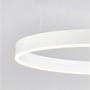 Kruhová - NV 9190748 Závěsné svítidlo MOTIF bílý hliník a akryl LED 48W 230V 3000K IP20 stmívatelné - NOVA LUCE - foto 5