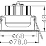 Kruhová - IMPR 565336 Deko-Light stropní vestavné svítidlo COB 68 RGBW 24V DC 8,5W 500 lm stříbrná - foto 5