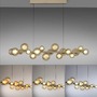 Podélná - PN 2557-97 LED závěsné svítidlo PURE E-Popup elektrické 2700-5000K bronz / amber / satin - PAUL NEUHAUS - foto 5