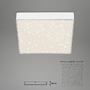 Hranatá - BRI 7077-416 LED stropní svítidlo hvězdné nebe, 21,2 cm, 16 W, bílé - BRILONER - foto 5