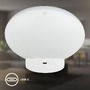 Stolní lampy dekorační - BRILO 7665016 Tara stolní lampička - 6W, 240lm, stmívatelné, LED, dálkový ovladač, RGBIC, CCT, bílá - BRILO - foto 5