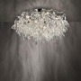 Dekorativní - PN 6053-17 Stropní svítidlo RICICLE chrom s křišťálovými 60cm - PAUL NEUHAUS - foto 5