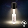 Stolní lampy dekorační - BRILO 7709015 Bota lampička na láhev - 1,8W, 120lm, nabíjecí, LED, stmívatelné, dotykový vypínač, teplá bílá, černá - BRILO - foto 5