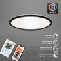 Kruhová - BRILO 7059-015 CCT svítidlo LED panel, pr. 42 cm, 22 W, 3000 lm, černá - BRILO - foto 5