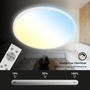 Kruhová - BRILO 3728-016 Ultraploché CCT svítidlo LED panel, pr.48 cm, LED, 31 W, 3500 lm, bílé - BRILO - foto 5
