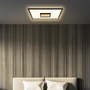 Hranatá - BRI 3848015 Toro LED stropní svítidlo, tunelový efekt, přímé a nepřímé osvětlení, černé, 42x42cm - BRILONER - foto 5
