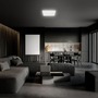 Hranatá - BRILO 3749414 LED stropní svítidlo, 37 cm, 24 W, 2800 lm, matný chrom (starý kód: BRILO 3749-414) - BRILO - foto 5