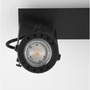 Bodová - NV 9155102 Bodové svítidlo SALVA černý kov GU10 2x10W 230V IP20 bez žárovky - NOVA LUCE - foto 5