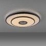Kruhová - LD 15456-18 LED stropní svítidlo TURANUS, černá, kruhové, 50 cm, hvězdné nebe, 3000K - JUST LIGHT - foto 5
