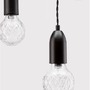 Vícečetná - NV 9536418 Závěsné svítidlo VEDA černý kov a čiré sklo G9 3x6W 230V IP20 bez žárovky - NOVA LUCE - foto 5