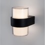 Nástěnná - NV 9925666 Venkovní nástěnné svítidlo DARF černý hliník ABS difuzor LED 2x5W 3000K 100-240V 115st. IP65 světlo nahoru a dolů - NOVA LUCE - foto 5