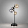 Stolní lampy dekorační - PN 4585-18 POPSICLE LED stolní lampa černá kruhové šňůrový vypínač teplá bílá do interiéru 3000K - PAUL NEUHAUS - foto 5