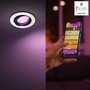 Kruhová - PH 8720169319035 Hue WACA Centura podhledové LED svítidlo GU10 5,7W 350lm 2000-6500K RGB IP20 kulaté, bílé - PHILIPS - foto 5