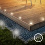 Connect To Shine - BRI 3923034 CONNECT TO SHINE prodlužovací sada Teak 3ks LED zapuštěných svítidel do země, IP65 - BRILONER - foto 5