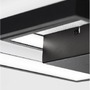 Hranatá - NV 9364035 Stropní svítidlo PORTO černá ocel hliník a akryl LED 30W 230V 3000K IP20 stmívatelné - NOVA LUCE - foto 5
