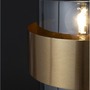 Stolní lampy dekorační - NV 9236400 Stolní lampa SIANNA kouřové sklo mosazný zlatý kov E27 1x12W 230V IP20 bez žárovky - NOVA LUCE - foto 5