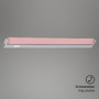 Přisazená - BRILO 2224-014 LED skříňkové svítidlo 54,5 cm 6W 800lm stříbrná - BRILO - foto 5