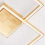 Hranatá - NV 9500821 Stropní svítidlo BILBAO plátkovaný zlatý hliník a akryl LED 25W 230V 3000K IP20 - NOVA LUCE - foto 5