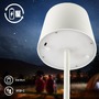 Stolní lampy dekorační - BRILO 7708016 Bota stolní lampa - 1,8W, 120lm, nabíjecí, LED, stmívatelné, dotykový vypínač, teplá bílá, bílá - BRILO - foto 5