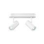 Bodová - LA 1008704 NOBLO® nástěnný a stropní svítidlo, double, kulaté, 2000-3000K, 15W, Dim-to-Warm, PHASE, 36°, bílé - BIG WHITE (SLV) - foto 5