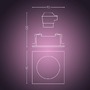 SmartHome Paul Neuhaus - PH 50551/48/P7 Hue Bluetooth White and Color Ambiance zápustné svítidlo Philips Centura 50551/48/P7 stříbrné hranaté GU10 5.7W - PHILIPS HUE (915005766801) - foto 5