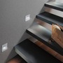 Zapuštěná - P 93133 LED vestavné svítidlo do zdi Edge Quadro hranaté se senzorem 8x8cm 1,2W 230V 2700K bílá - PAULMANN - foto 5