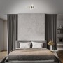 Dekorativní - BRILO 3677-045 LED nástěnné a stropní svítidlo, 47,5 cm, 14,4 W, 350 lm, černá - BRILO - foto 5