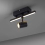 Bodová - PN 6523-18 BARIK LED stropní svítidlo 1 ramenné s LED černá otočné s paměťovou funkcí 3000K - PAUL NEUHAUS - foto 5