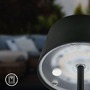 Stolní lampy dekorační - BRILO 7572015 Awia stolní lampička - 2W, 160lm, nabíjecí, LED, stmívatelné, dotykový vypínač, CCT, černá - BRILO - foto 5