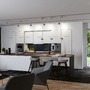 Svítidla - P 96810 URail LED lištový spot Aldan spot 8W 4000K stmívatelné 230V matný chrom/černá - PAULMANN - foto 5