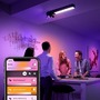SmartHome Paul Neuhaus - PH 50609/30/P7 Hue LED White and Color Ambiance Stropní bodové svítidlo Philips Centris BT 50609/30/P7 34W + 3x5,7W, 3550lm, 2000K-6500K, RGB, IP20, černé - PHILIPS HUE (915005928201) - foto 5