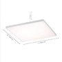 Hranatá - LD 15552-16 CANVAS LED stropní svítidlo hranaté v bílé barvě a nastavitelnou barvou světla, dálkovým ovladačem a funkcí stmívání 2700-5000K - LEUCHTEN DIREKT / JUST LIGHT - foto 5