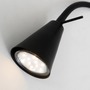 S ramenem - BRI 2082-015 Flexibilní nástěnné svítidlo 45 cm 1xGU10 5W 400lm černá - BRILONER - foto 5