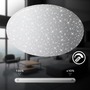 Kruhová - BRILO 3874016 Verb stropní svítidlo pr.56 cm - 72W, 8000lm, LED, stmívatelné, dálkový ovladač, CCT, bílé - BRILO - foto 5