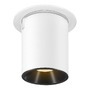 Kruhová - LA 1007059 NUMINOS® PROJECTOR L stropní zápustné svítidlo, 3000 K, 40°, válcové, bílé/černé - BIG WHITE (SLV) - foto 5