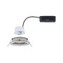 Kruhová - P 92454 LED vestavné svítidlo Nova Coin samostatné svítidlo kruhové 84mm 50° 2,8W 230V 4000K kov kartáčovaný - PAULMANN - foto 5