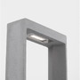 Sloupková - NV 9540218 Venkovní sloupkové svítidlo CAIRO šedý beton skleněný difuzor LED 8W 3000K 120-230V IP65 - NOVA LUCE - foto 5