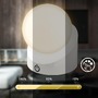 Stolní lampy dekorační - BRILO 7561016 Sora Mini LED stolní lampička bezdrátová IP54, stmívatelné, dotykový vypínač, bílá - BRILO - foto 5