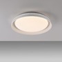 Kruhová - LD 14368-16 SATI LED stropní svítidlo bílé jednoduchý nadčasový design krokově stmívatelné 3000K - JUST LIGHT - foto 5