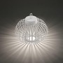 Na stůl - LD 19304-16 AKUBA LED stolní lampa průměr 36cm bílá na baterie USB IP44 stmívatelné dotykem 2700K - JUST LIGHT - foto 5