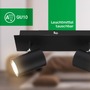 Bodová - BRILO 2840035 Isil A LED stropní bodové svítidlo, energetická třída A, 3-ramenné, 50.000h životnost, nastavitelné, černé - BRILO - foto 5