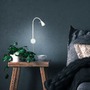 S ramenem - BRI 2082016 Flexibilní nástěnné svítidlo 45 cm 1xGU10 5W 400lm bílé (starý kód: BRI 2082-016) - BRILONER - foto 5