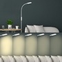 Stojací lampy - BRILO 1296-016 LED CCT stojací svítidlo s dotykovým vypínačem pr. 24 cm 7W 700lm bílé - BRILO - foto 5