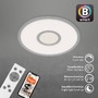 Kruhová - BRILO 7396-014 CCT svítidlo LED panel, RGB centrální světlo, pr. 45 cm, 24 W, 2400 lm, stříbrná - BRILO - foto 5