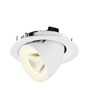 Kruhová - LA 1009587 NUMINOS® GIMBLE M Stropní vestavné svítidlo, 4000 K, 20°, bílá - BIG WHITE (SLV) - foto 5