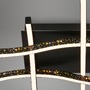 Dekorativní - BRILO 3718-045 LED nástěnné a stropní svítidlo, 64,5 cm, 24 W, 700 lm, černá - BRILO - foto 5