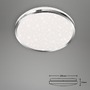 Kruhová - BRI 3403018 LED stropní svítidlo hvězdné nebe, pr. 28 cm, 12 W, chrom (starý kód: BRI 3403-018) - BRILONER - foto 5